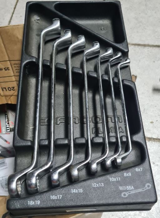 Módulo de 7 Chaves de Luneta Facom MOD.55-1
Special Price
95,35 €