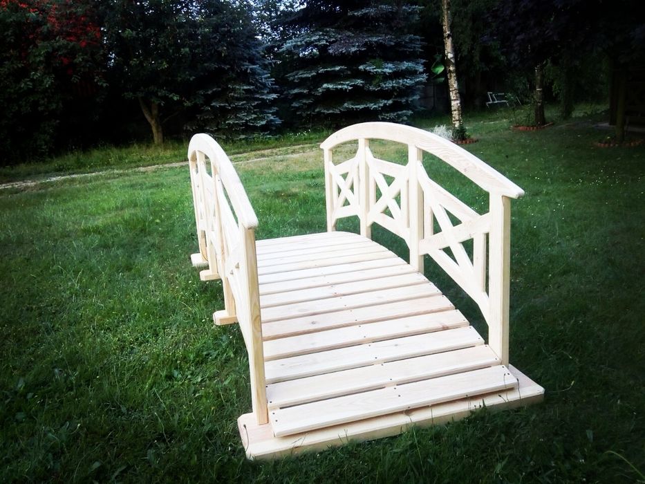 Mostek, Duża kładka na oczko wodne