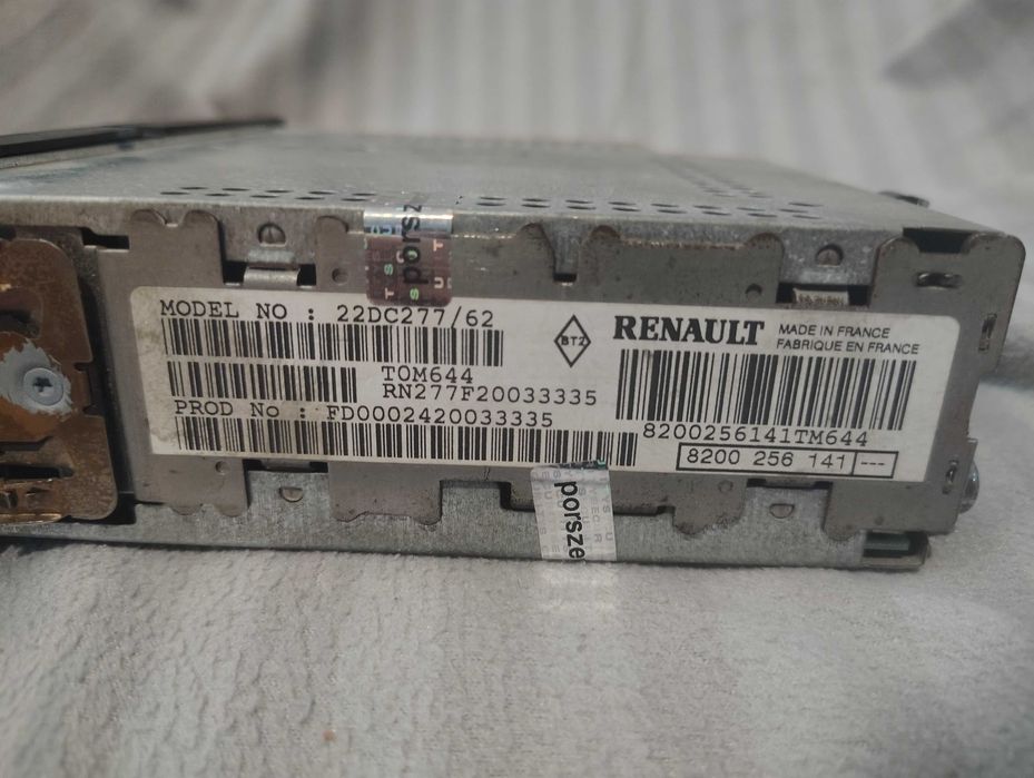 Radio Renault Megane 2 Tuner List + KOD