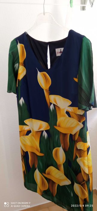 Vestido acetinado