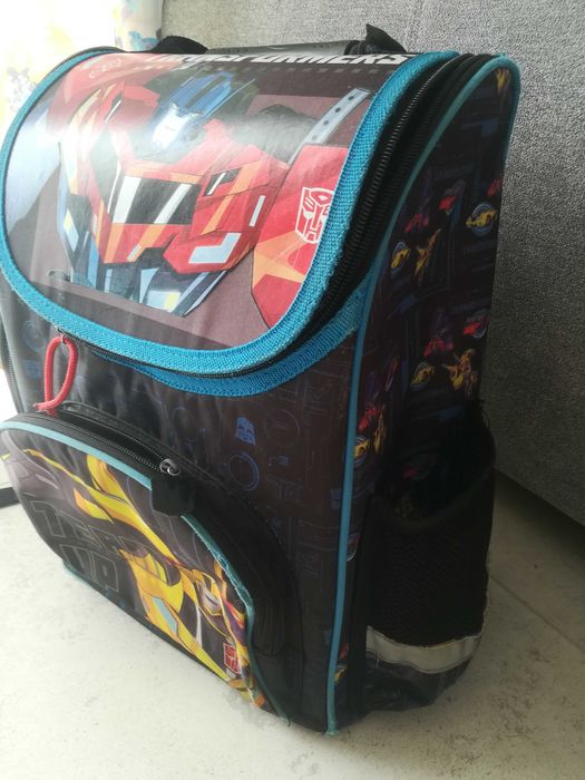 Tornister Transformers gratis piórnik Spiderman