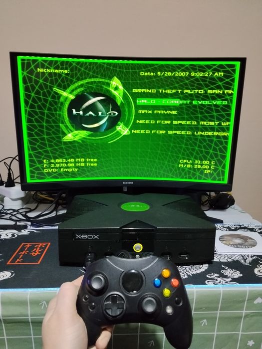 Ігрова приставка Xbox Classic Original 40Gb + диски