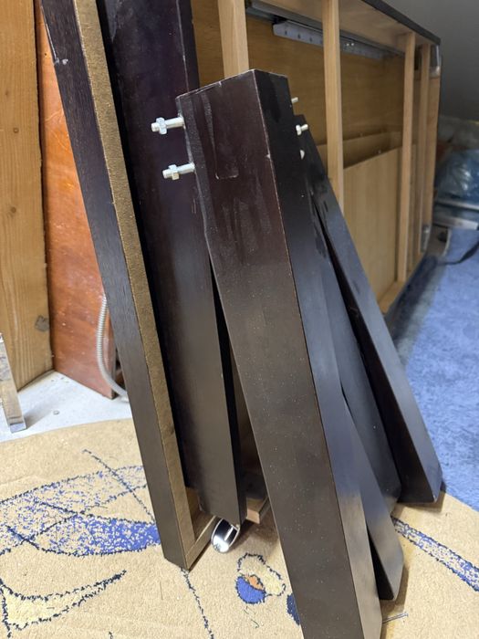 Stół bukowy wenge  stab bdb rozkladany.