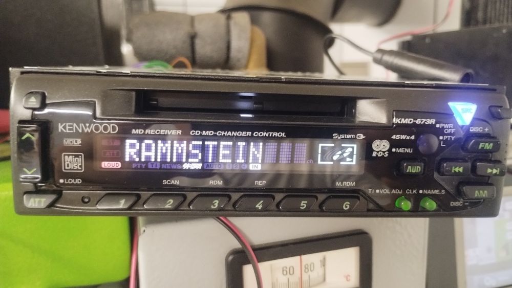 Kenwood kmd-673R, minidisc, jak nowy