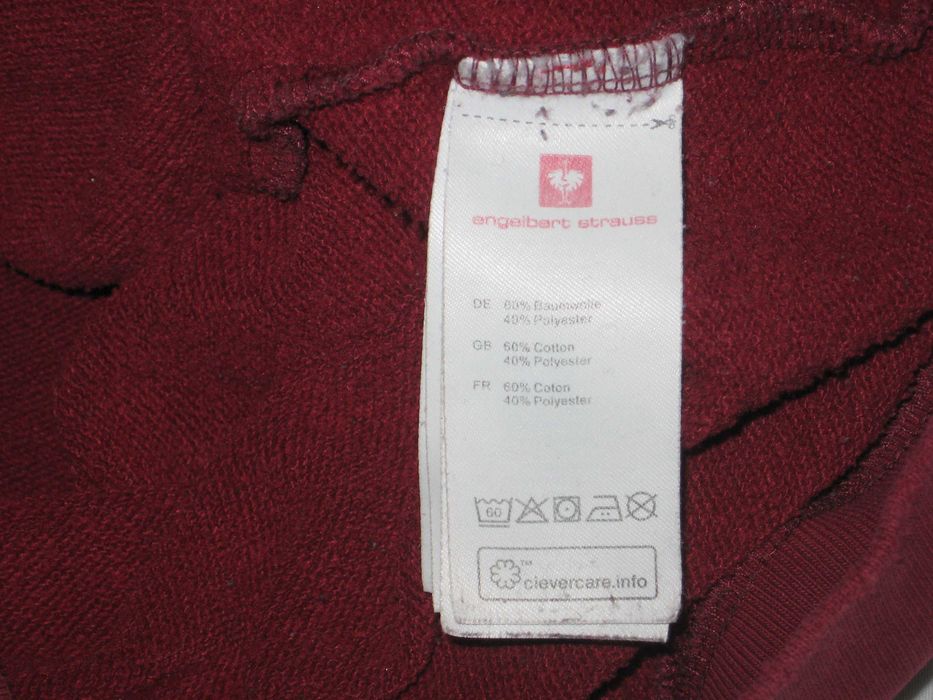 bluza robocza Engelbert Strauss bordowa duża XL