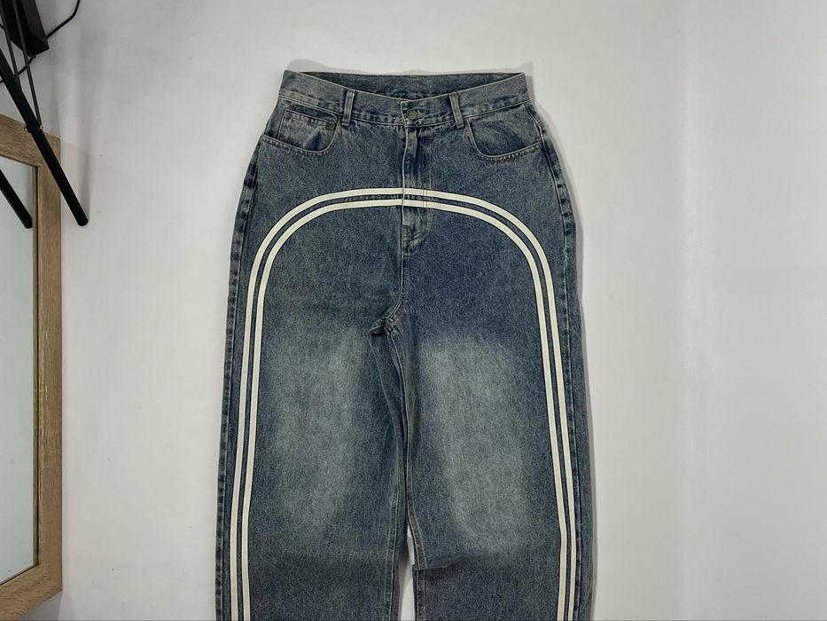 Широкі джинси з принтом baggy jeans opium sk8 2000s