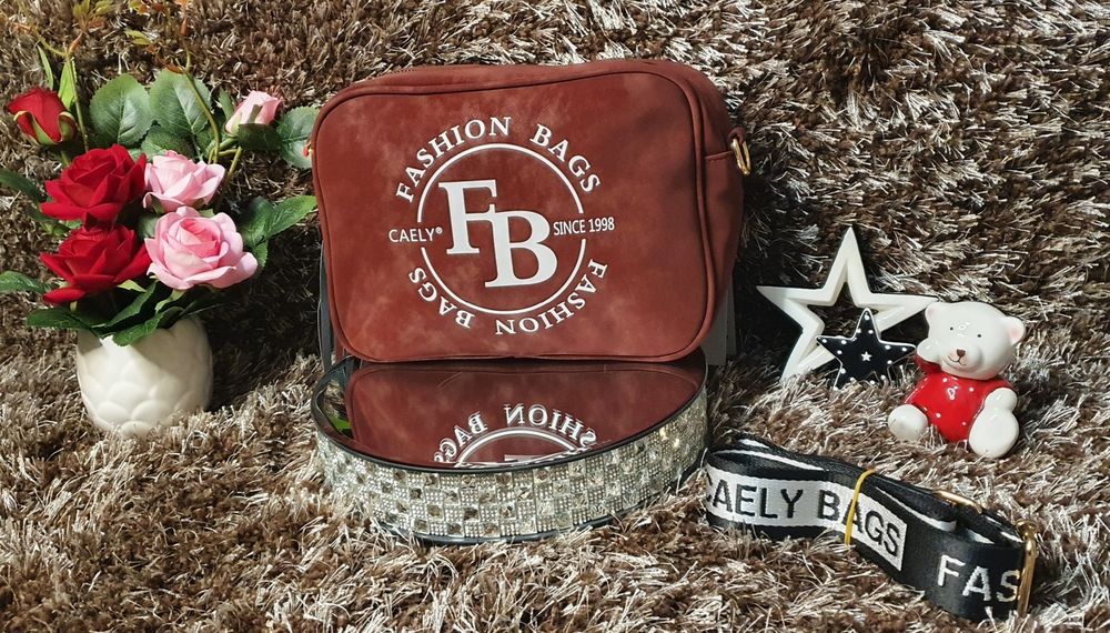 Torebka Damska Fashion Bags Bordowa