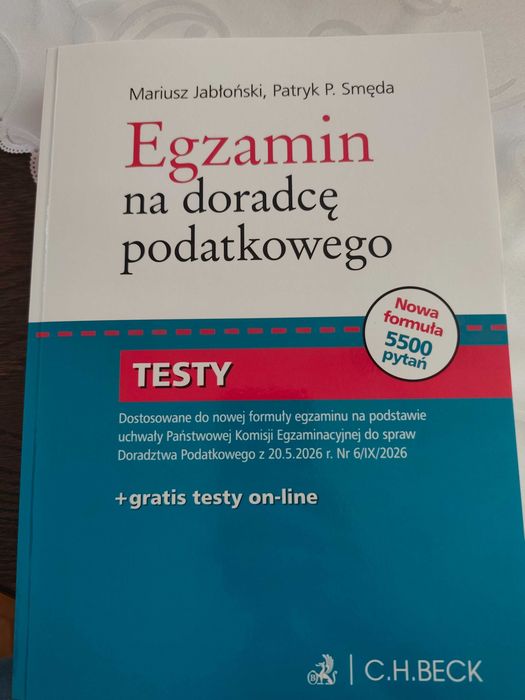 Książka Egzamin na doradcę podatkowego C.H.BECK