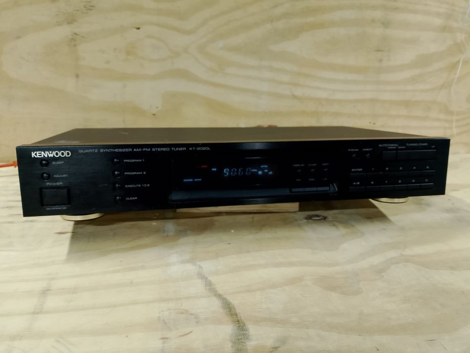kenwood KT‐2020 Tuner radiowy cyfrowy KENWOOD KT-2020L czarny sprawny J