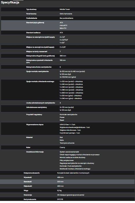 SilentiumPC Regnum RG4T Pure Black