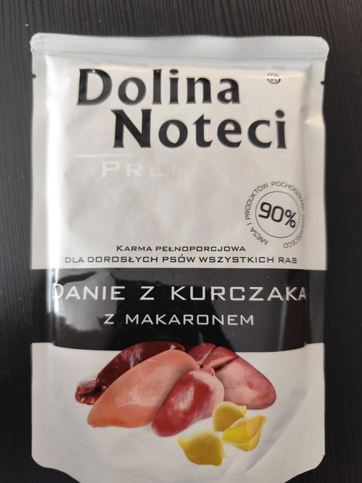 Dolina Noteci - danie z kurczaka z makaronem 12 sztuk.