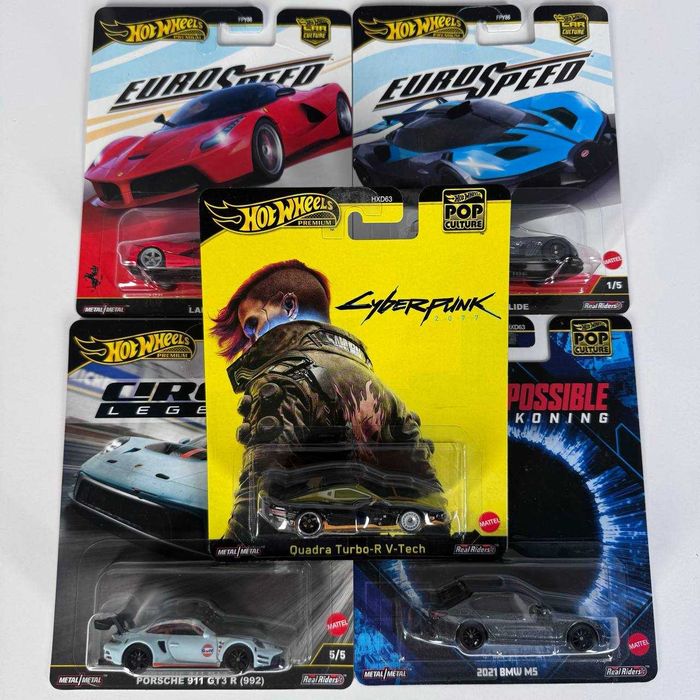 Машинка Преміум Hot Wheels Cyberpunk 2077 Кіберпанк Хот вілс