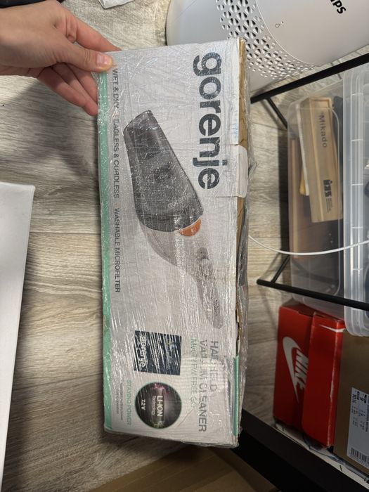 Пилосос ручний для дому Gorenje MVC72FW