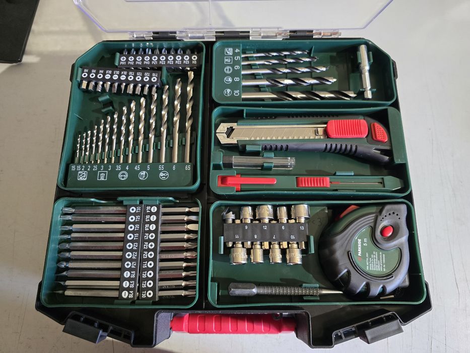 20V Parkside Screwdriver with Accessories