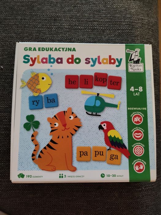 Gra edukacyjna sylaba do sylaby