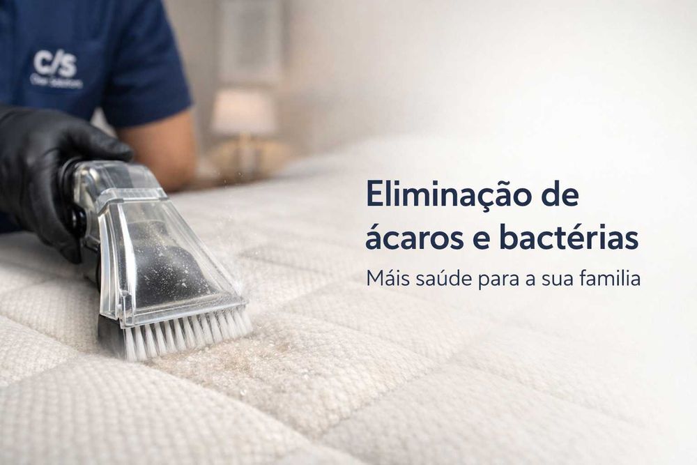 Limpeza Profissional de Colchões ao Domicílio  | Desde 50€