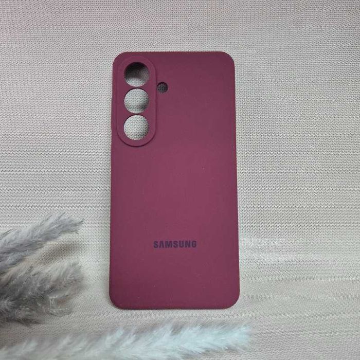 Топ! Samsung S26 Протиударний преміум софт тач чехол чохол з логотипом