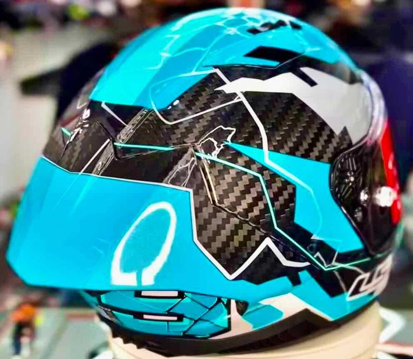Capacete NOVO LS2 Thunder GP Aero (46% DESCONTO) Extras. Tam M-L-XL-XXL
