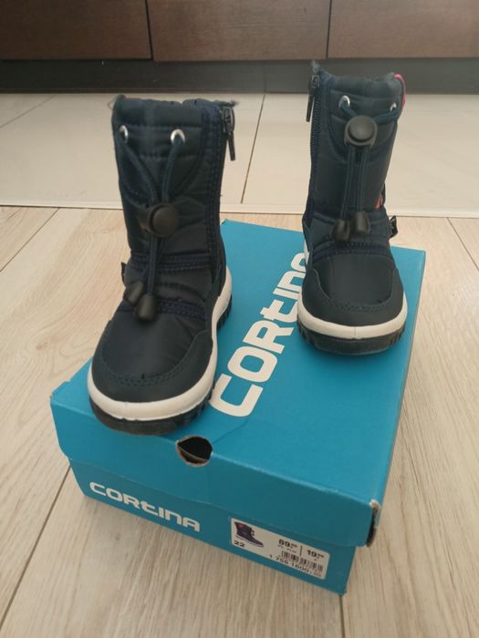 Buty śniegowce Cortina rozm 22 stan bdb