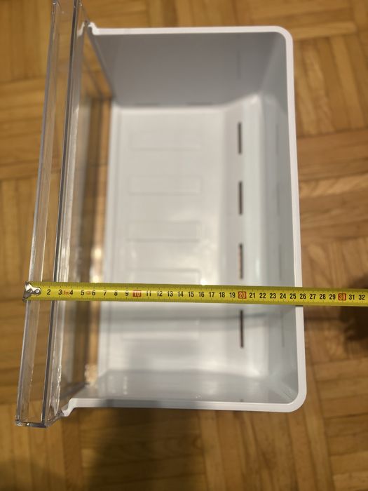 Szuflady zamrażalki oraz lodówki firmy Amica