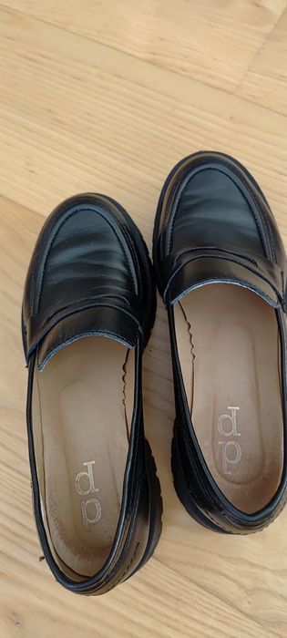 Skórzane mokasyny dolce pietro