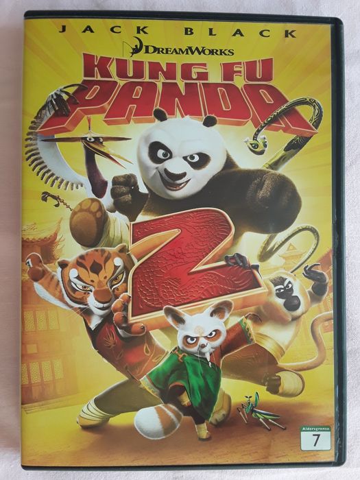 Kung fu panda angielski norweski duński dvd