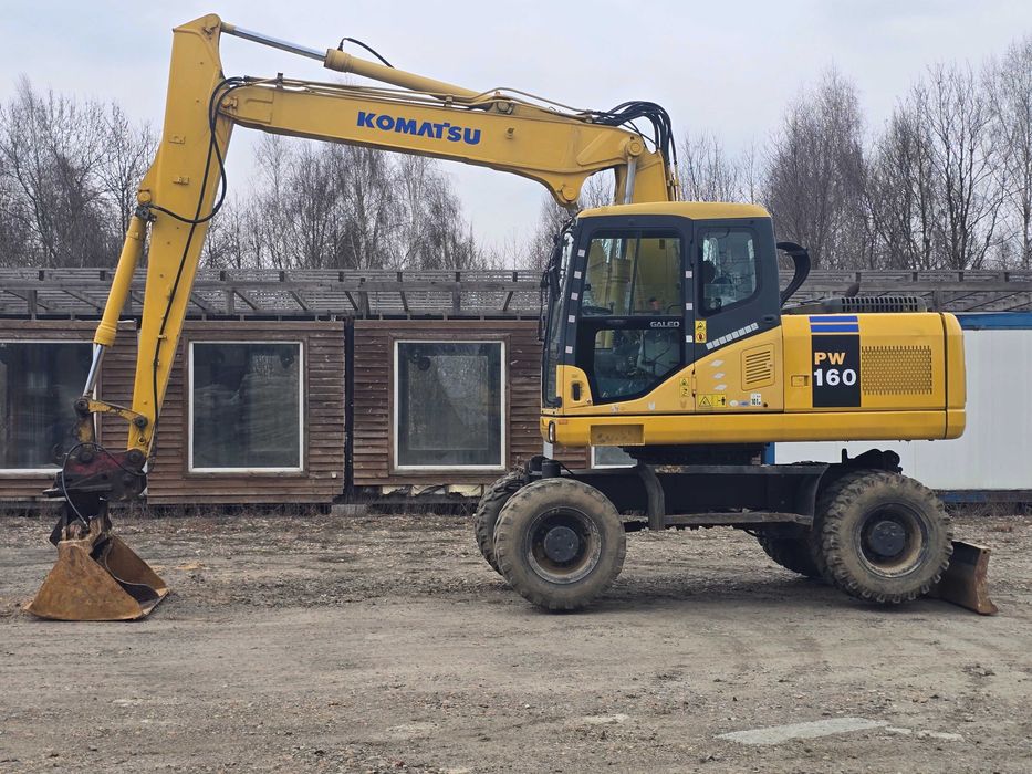 Komatsu PW160 7 koparka kołowa