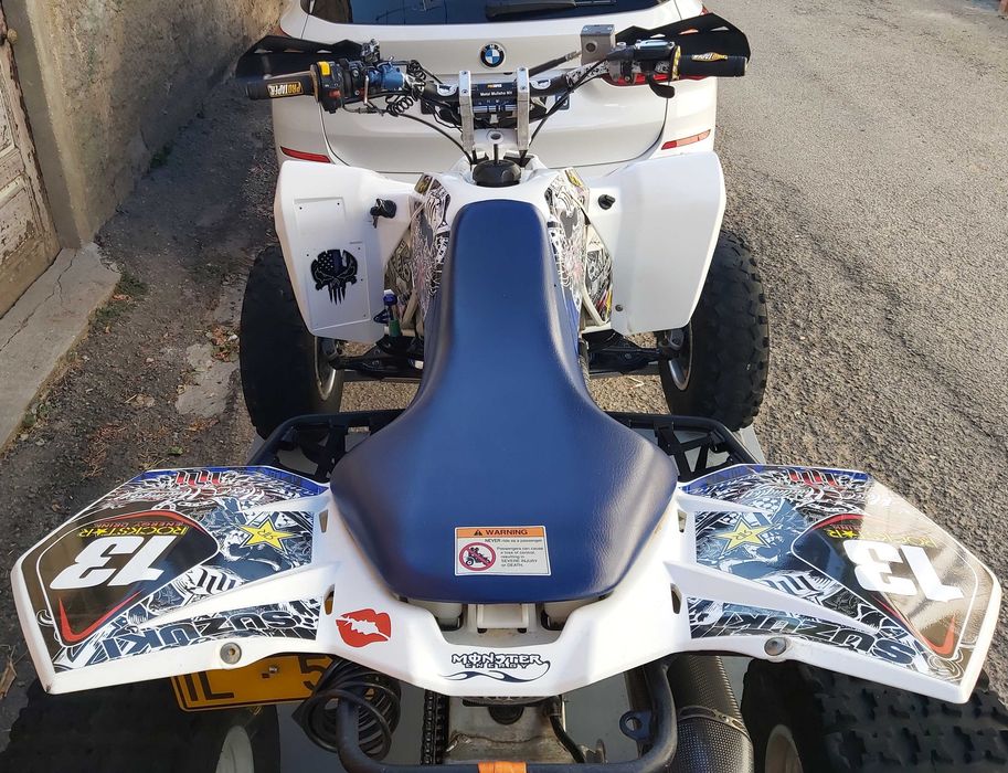 Moto 4 Suzuki ltz400 + reboque