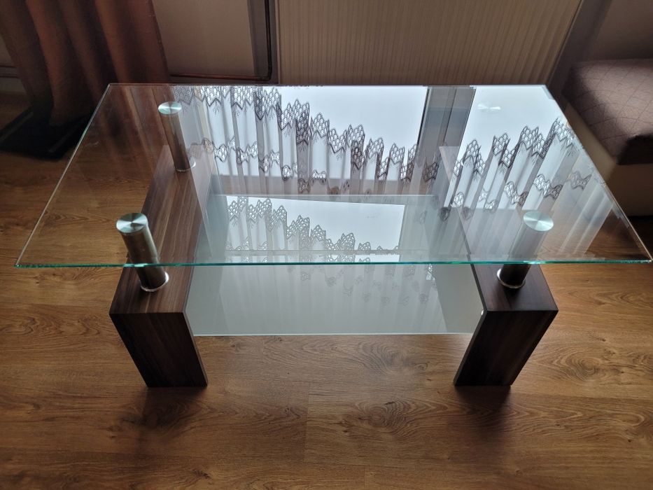Stolik kawowy szklany