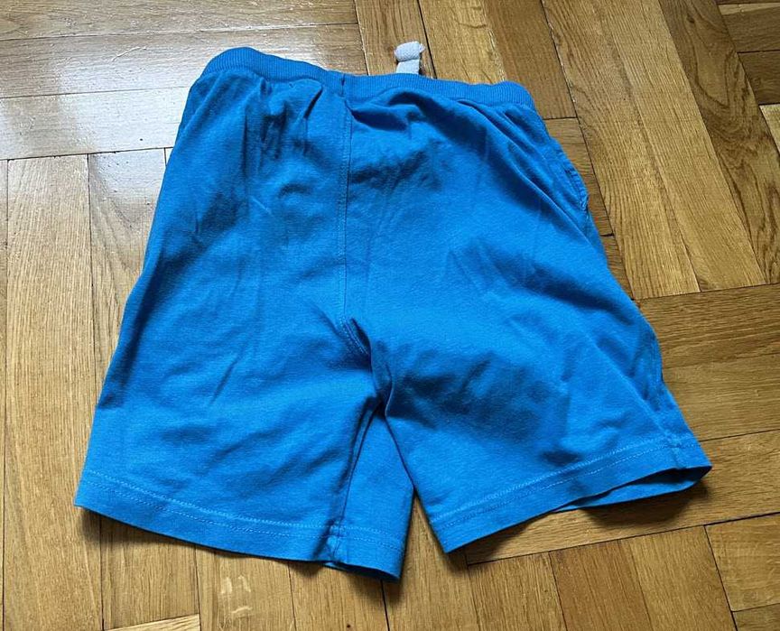 Krótkie spodenki "5" (niebieskie) - 5.10.15. - rozmiar 122