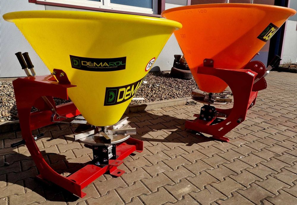Rozsiewacz nawozów rozsiewacze 1 tarczowe DEMAROL wzmocniony