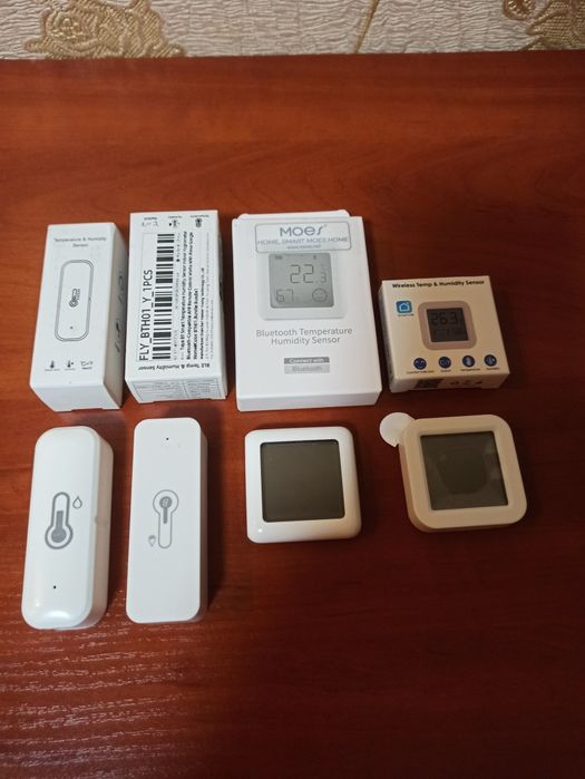 Устройства умного дома. Датчики температуры и влажности.