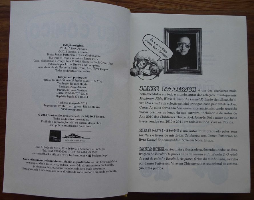 Eu Bué Cómico O Maior Maluco do Riso de James Patterson