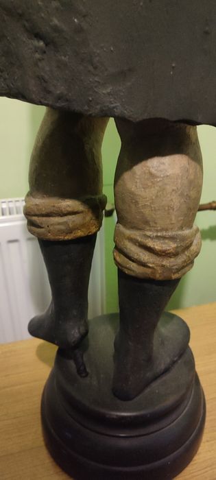 Figura drewniana 17/18 wiek 84cm