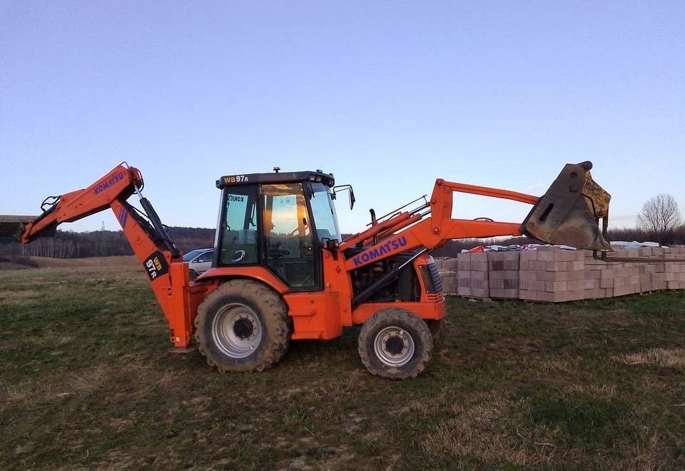 Koparko Ładowarka KOMATSU WB97R