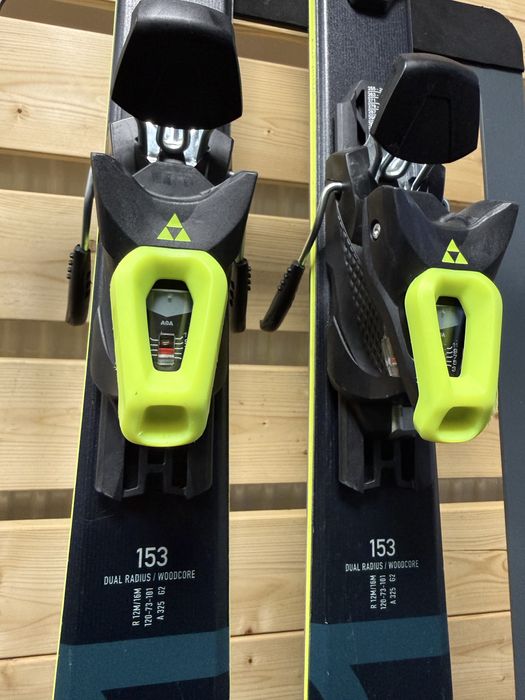 NOWE NARTY Fischer RC ONE F17 153cm dual radius 24 mies. gwarancji