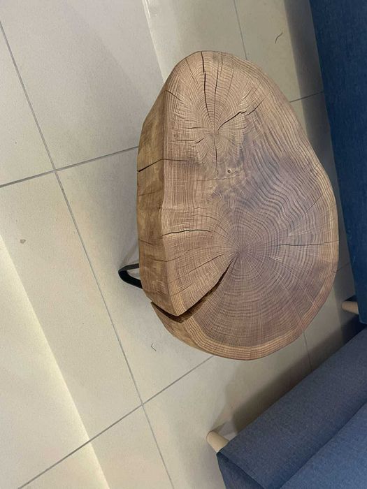(37GR) ławy z plastra drewna, różne kształty