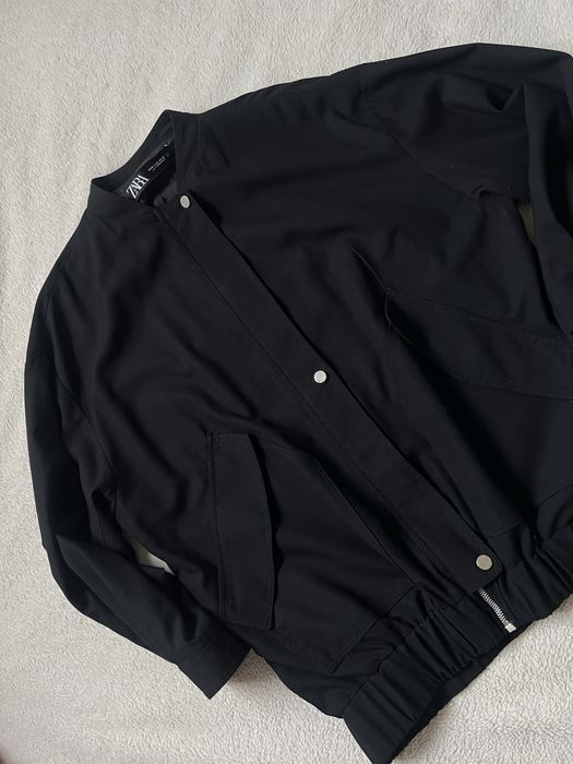 Bomberka bomber kurtka czarny Zara M