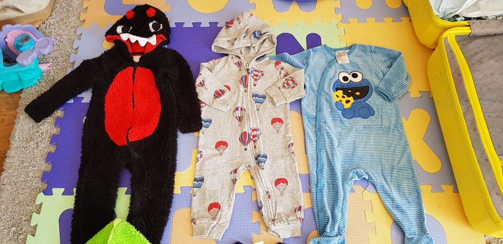 Strój na Halloween smok diabeł kościotrup snoopy piżama elmo śpiochy 7