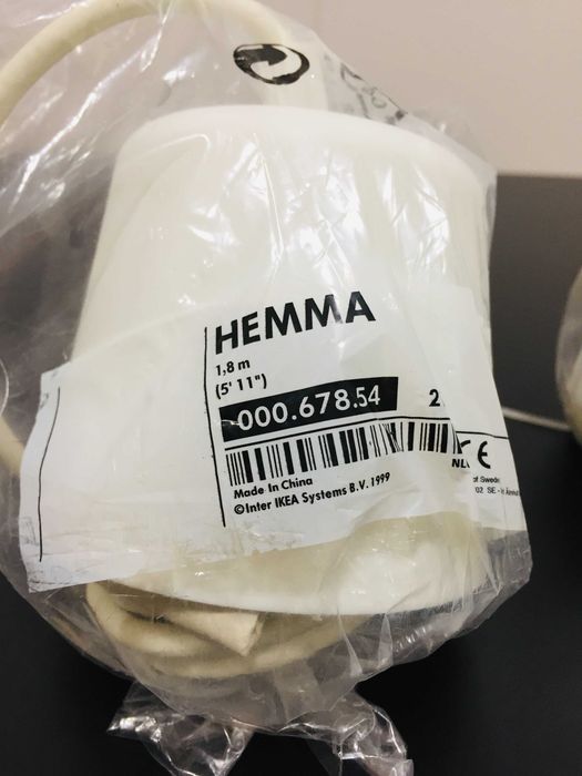 IKEA HEMMA, Cabo - Acessórios para Candeeiro