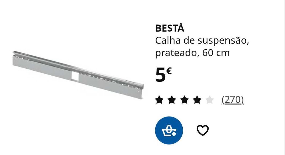 Estante IKEA castanha escura