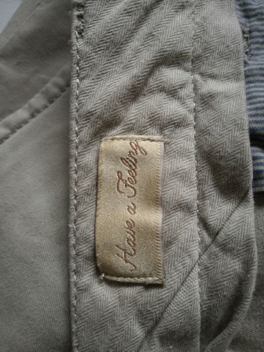 Spodnie Indywidual rozmiar 36W-32L, 97% bawełna. Slim fit.
