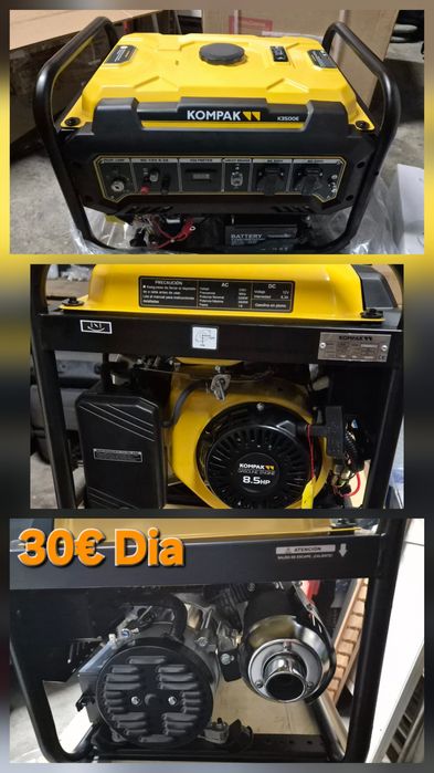 Aluguer de geradores Leiria