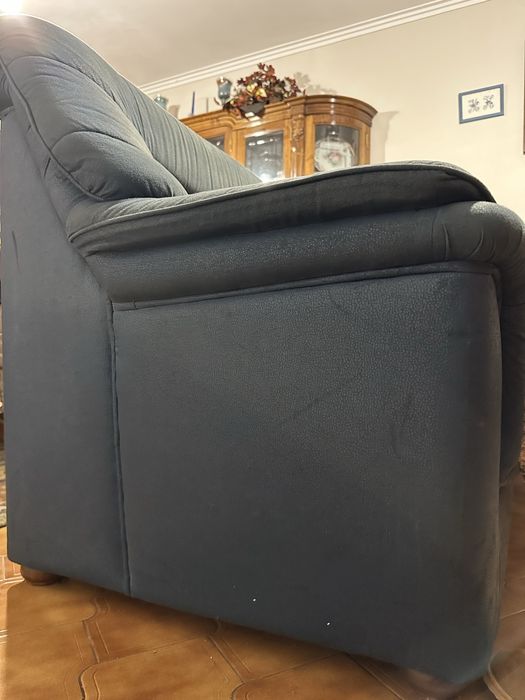 Conjunto de sofás c/ sofá cama