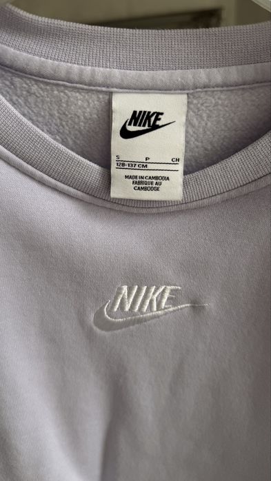 Світшот кофта Nike фіолетова  128-140
