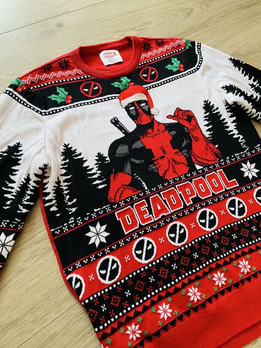 Светр deadpool дедпул санта