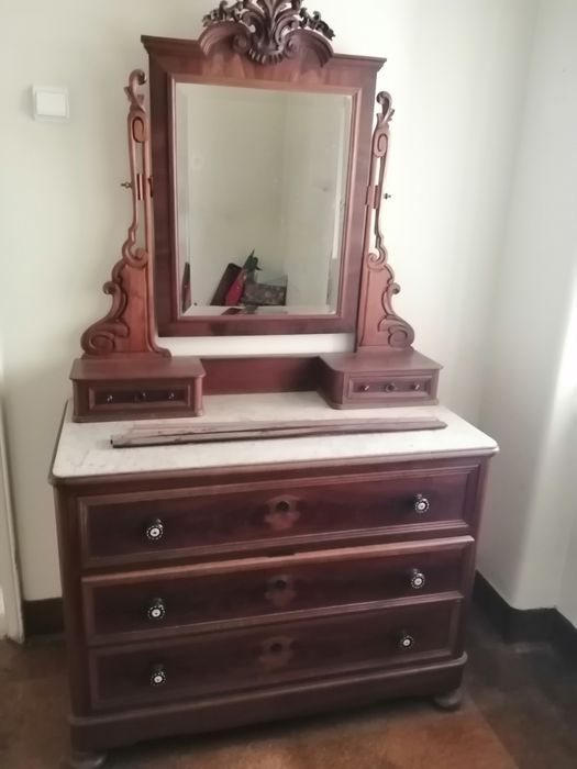 Comoda toucador mármore carrara