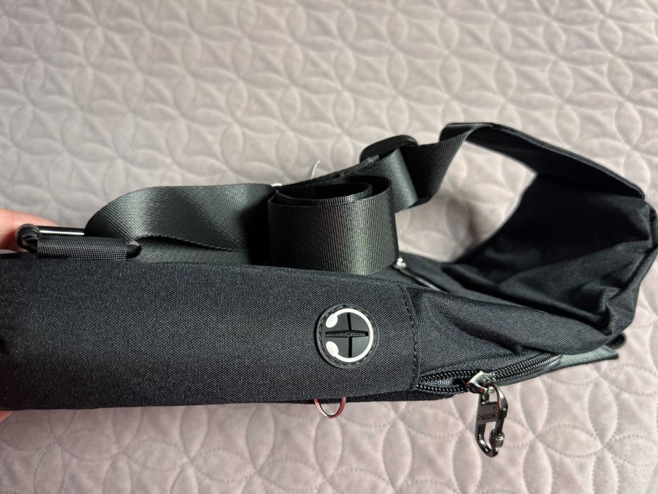 Plecak antykradzieżowy/ torba crossbody lewa/prawa wielofunkcyjna