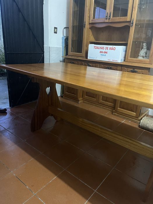 Mesa de Jantar  2 metros - Madeira Maciça deAcácia