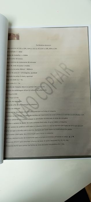 Manual de Electroestimulação